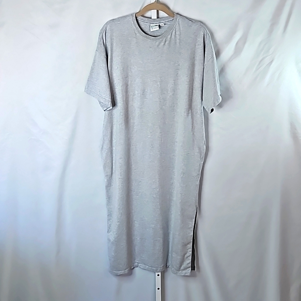 Puma Women's Gray T-Shirt Dress Size Medium